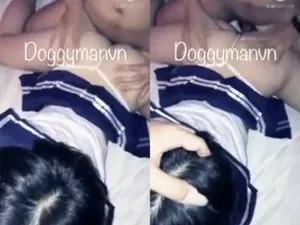 Đắm chìm trong đam mê…. Chơi tập thể em cosplay nữ sinh